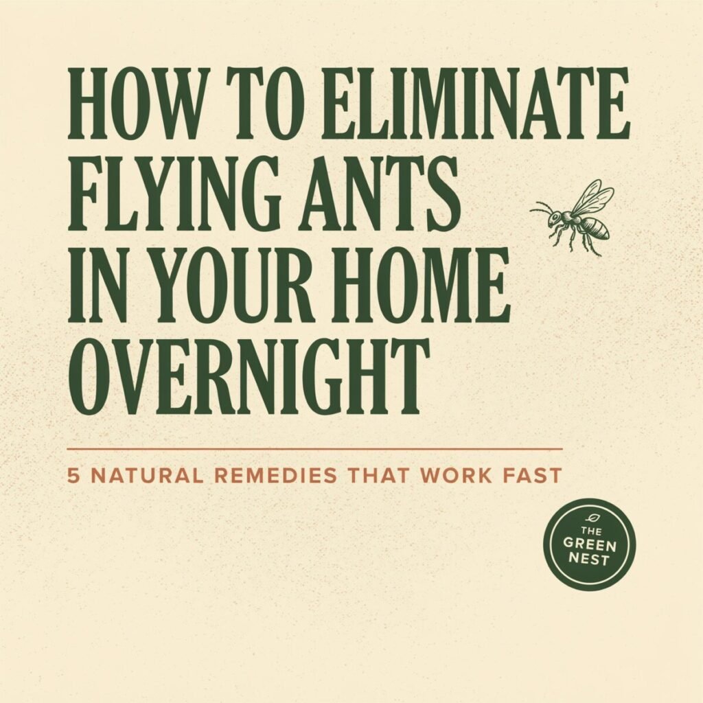 How to Eliminate Flying Ants in Your Home Overnight