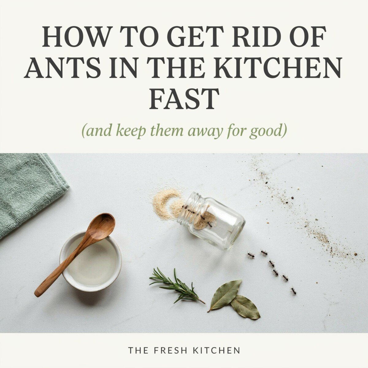 How to Get Rid of Ants in the Kitchen Fast (and Keep Them Away)
