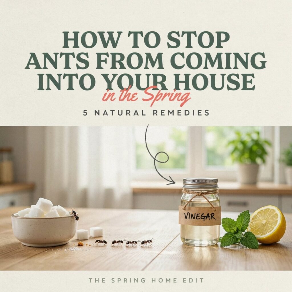 How to Stop Ants from Coming into Your House in the Spring