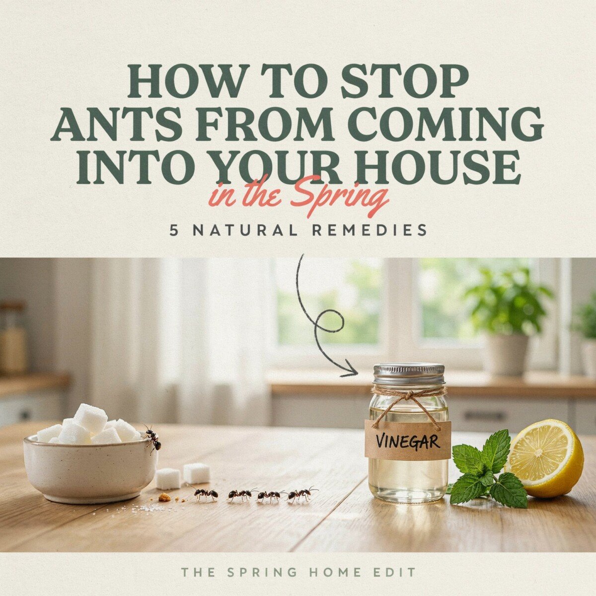 How to Stop Ants from Coming into Your House in the Spring