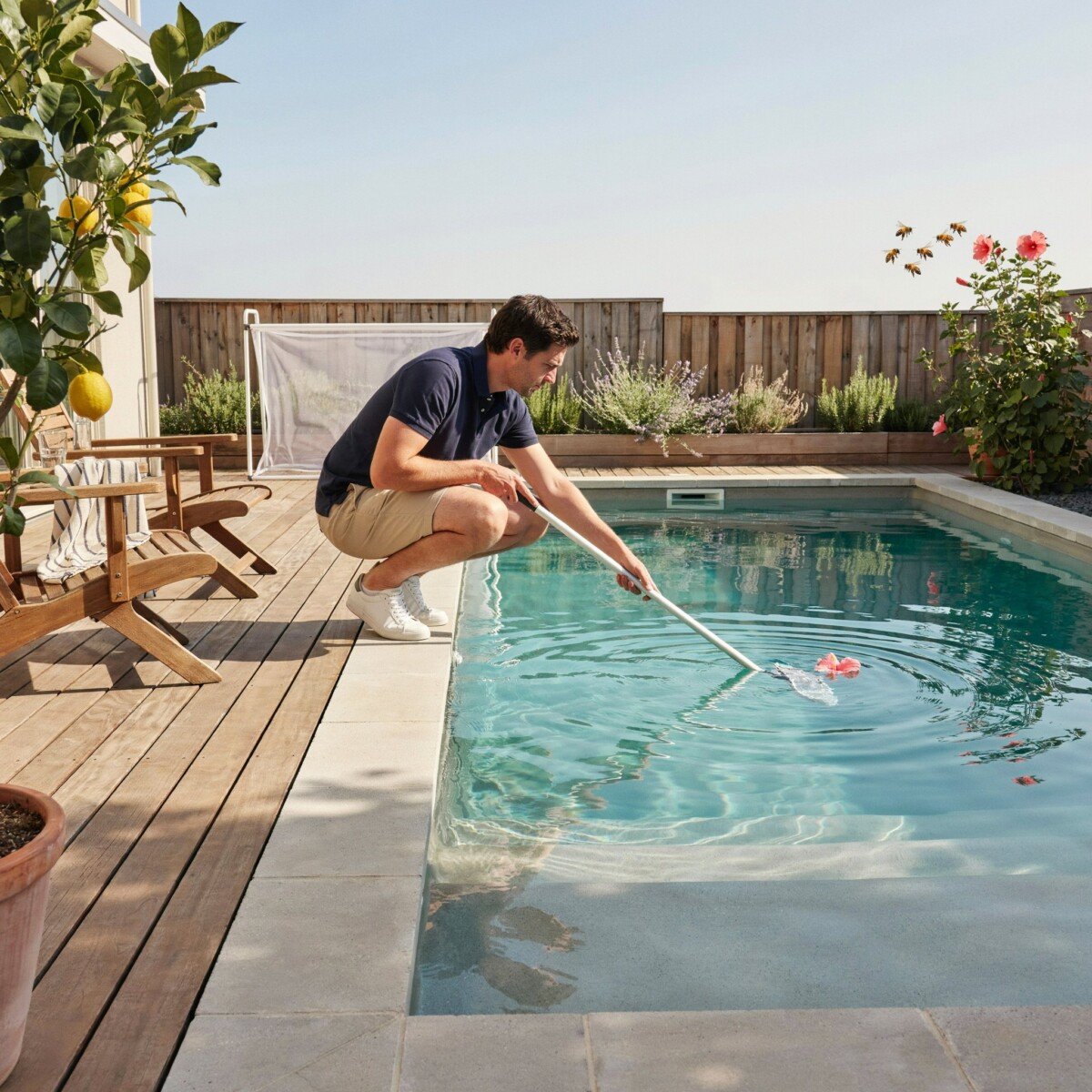How to Keep Bees Away from Your Pool and Patio Area