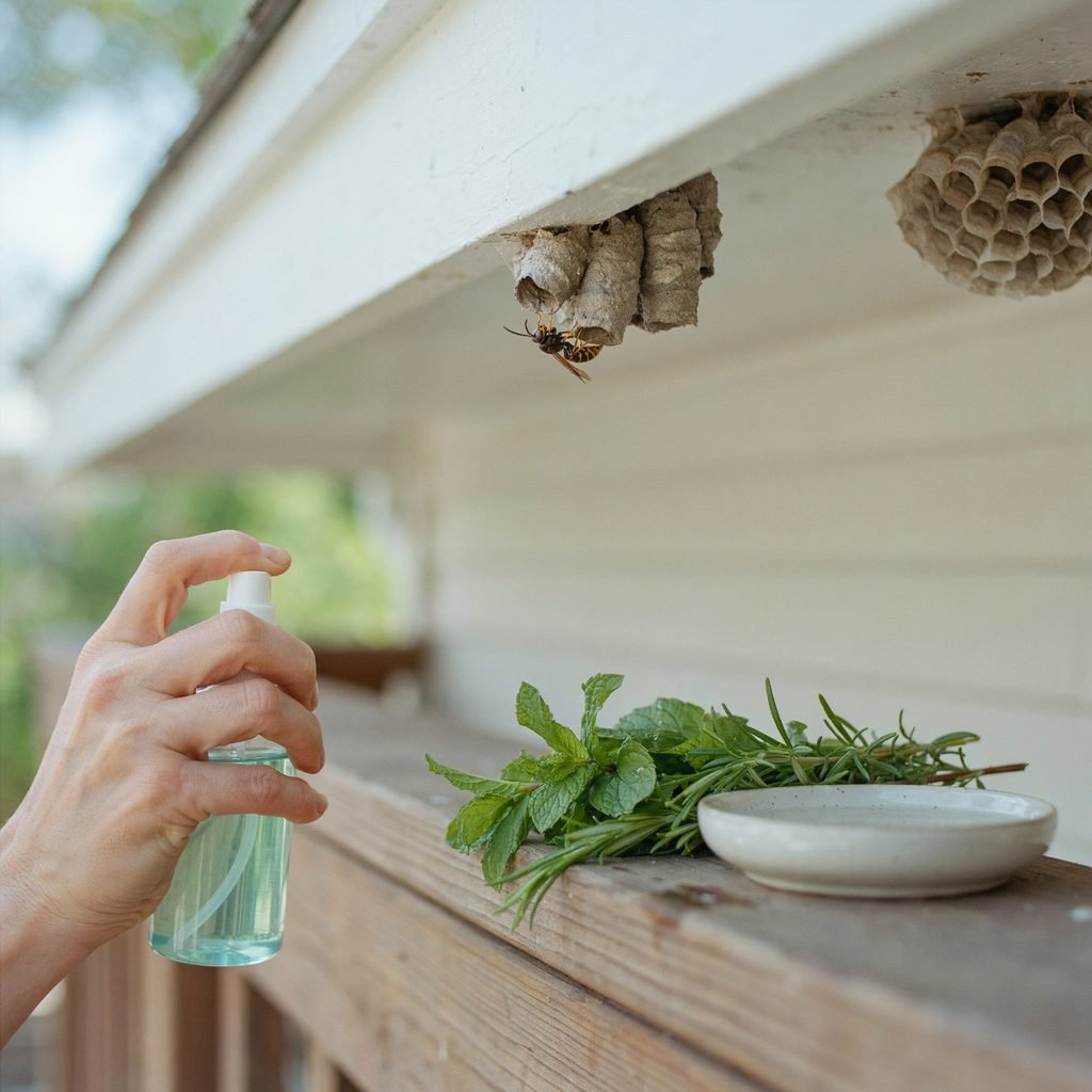 Natural Ways to Deter Mud Daubers & Paper Wasps at Home
